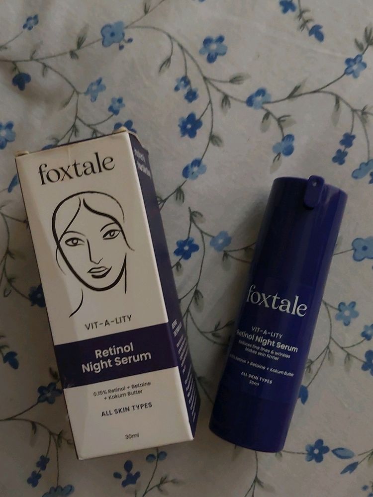 Foxtale Retinol Night Serum