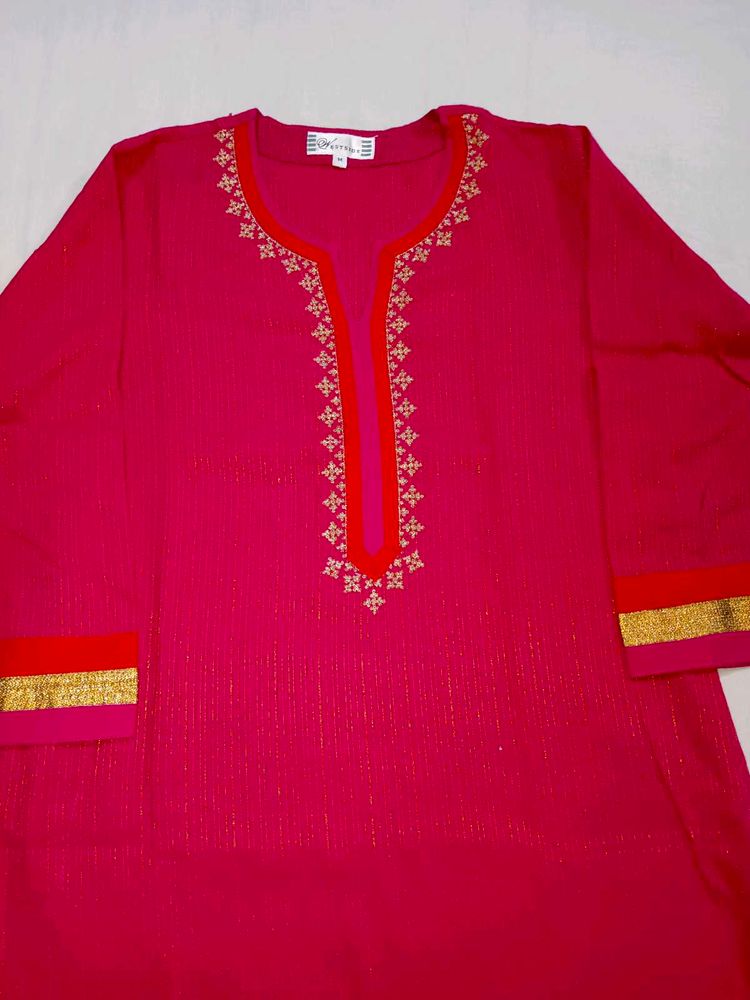Zari Work Kurta