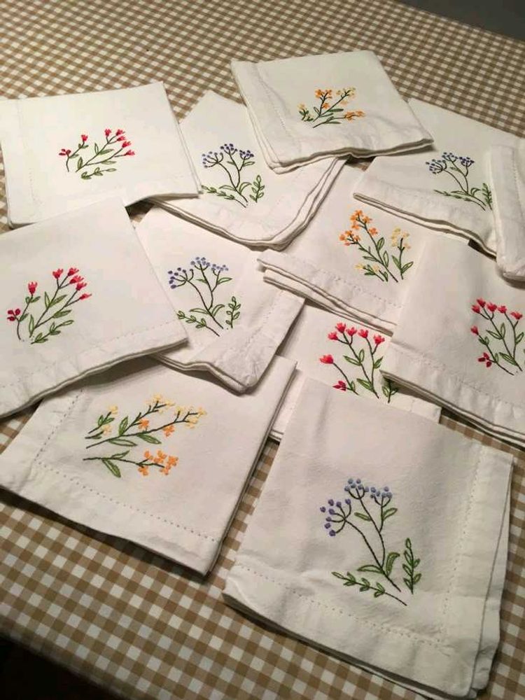 Embroidered hanky