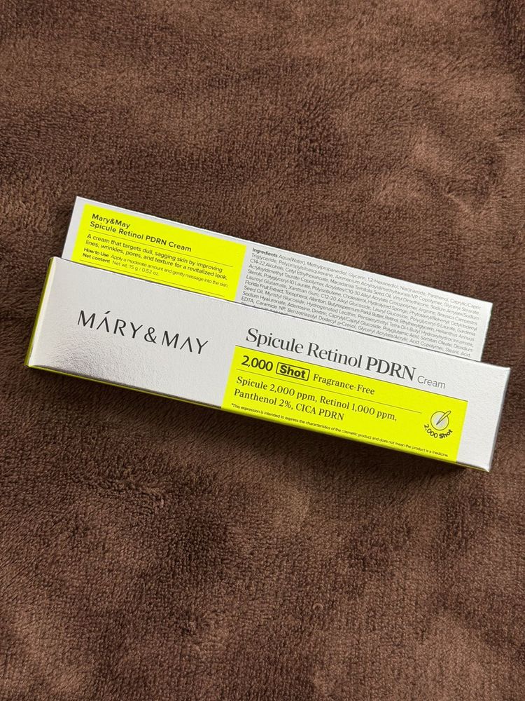 mary &amp; may spicule retinol pdrn cream
