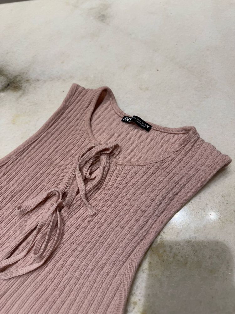 Pink Bow Top