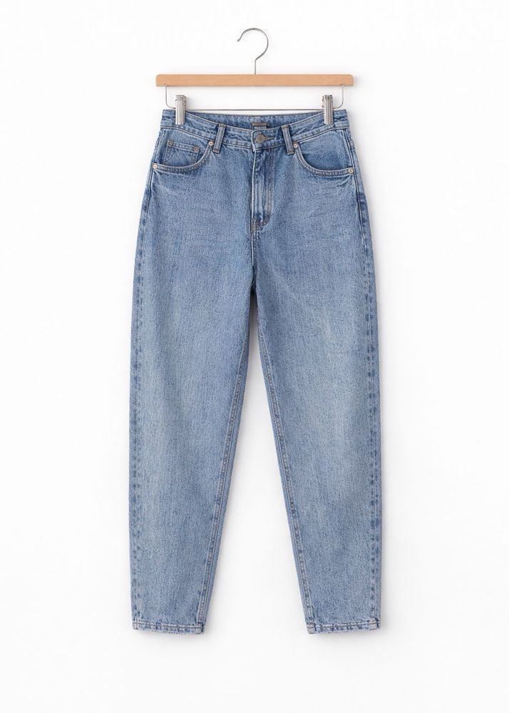Mango Mom Jeans Light Wash