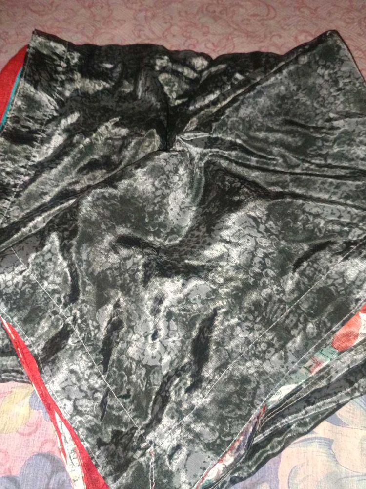 Elegant Grey Saree