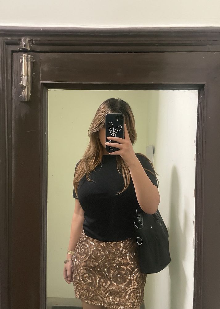 beautiful sequins skirt
