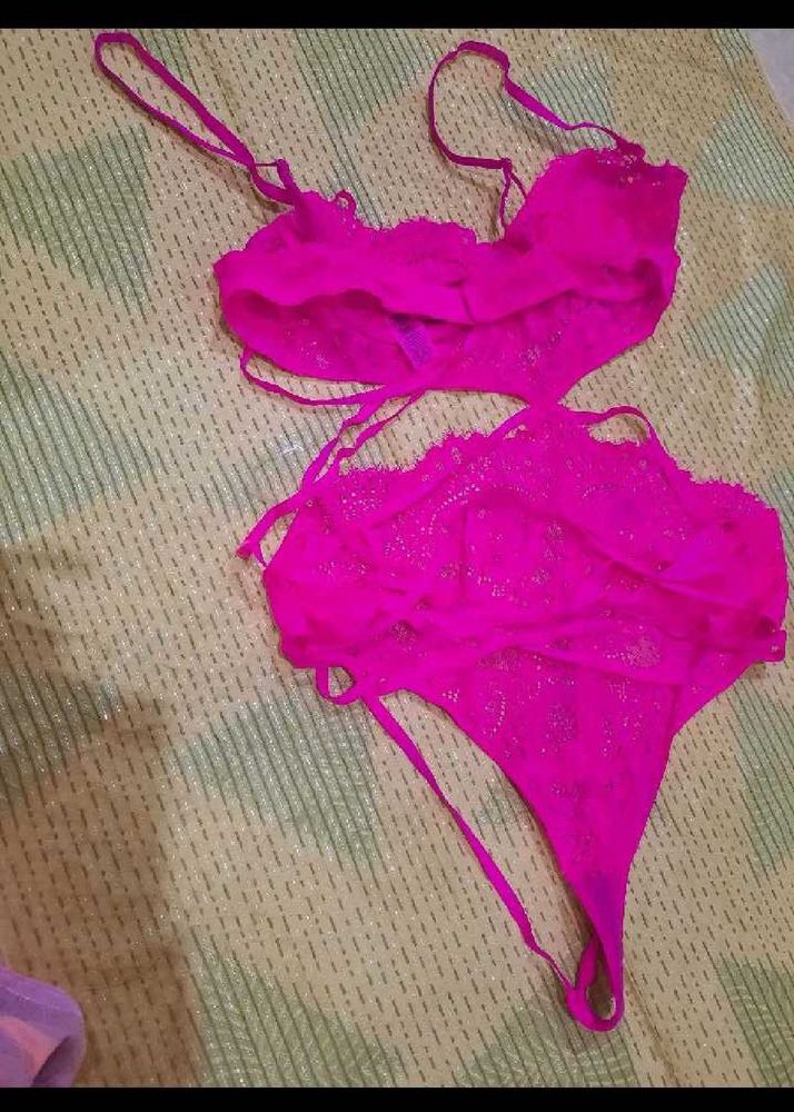 Pink Body Suit