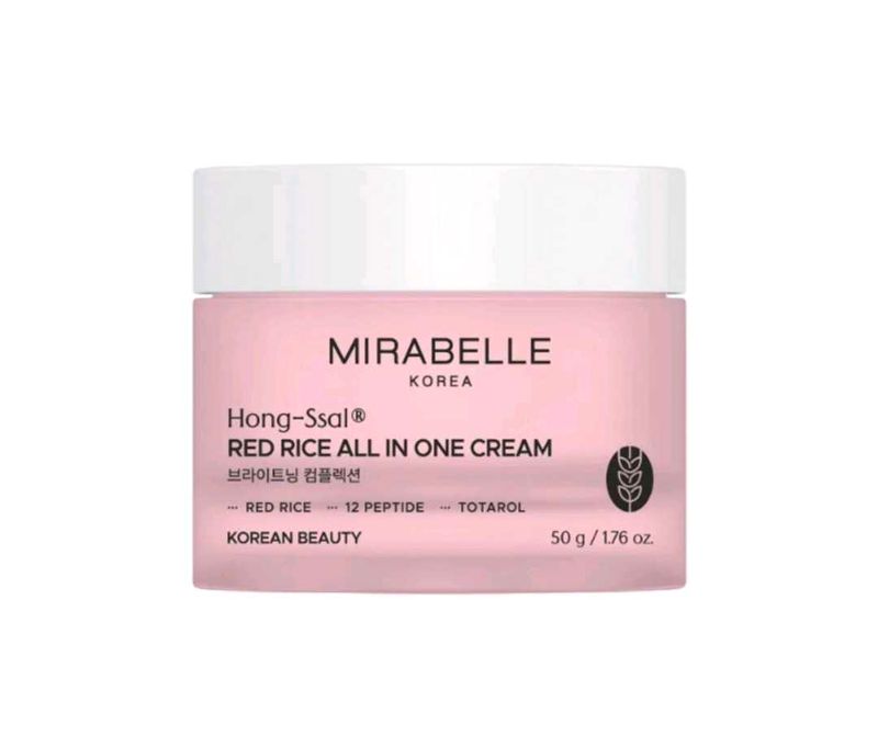 mirabelle korea red rice all in one cream