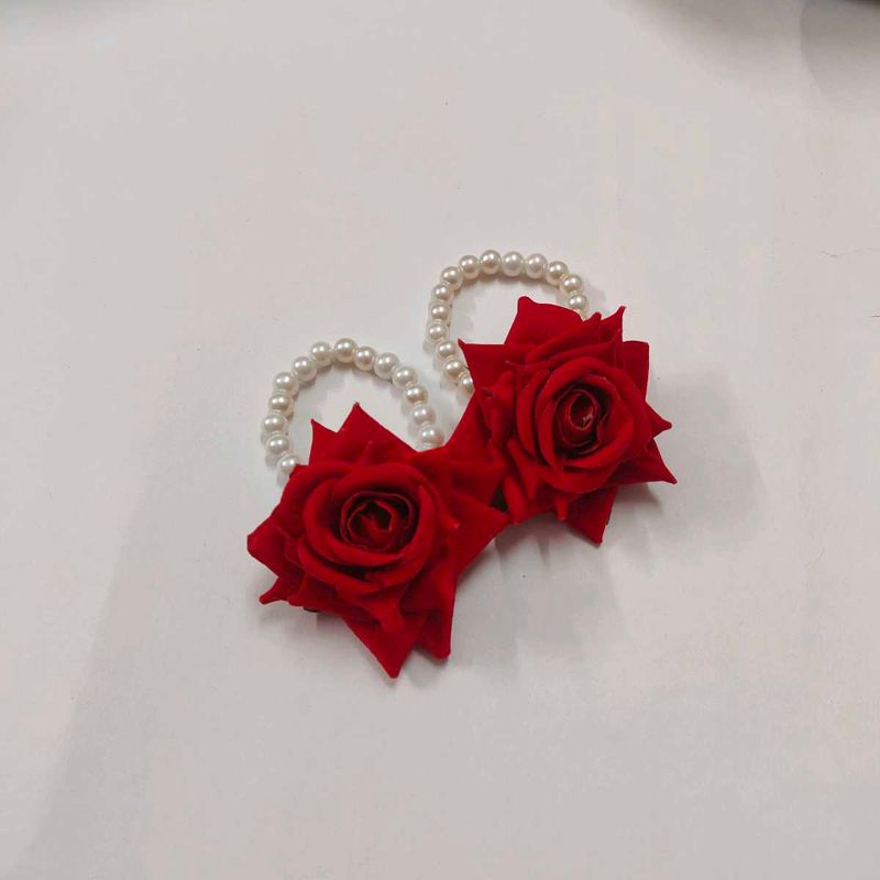 rose pearl gajra bracelet