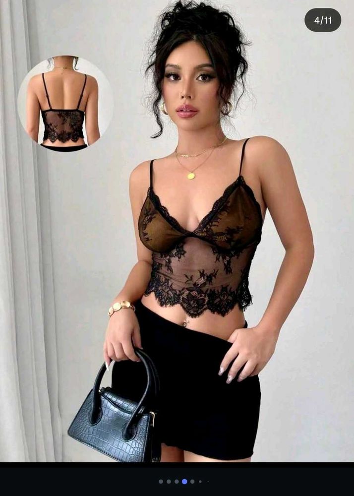 Elegant Lace Camisole Top