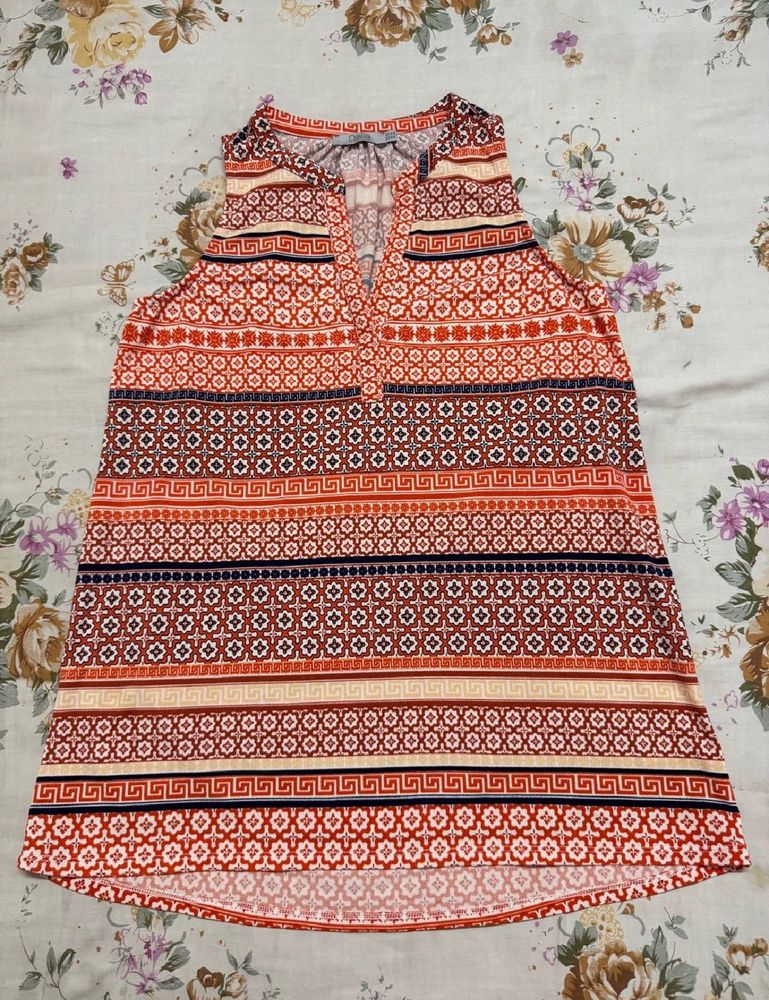 Boho Print Top
