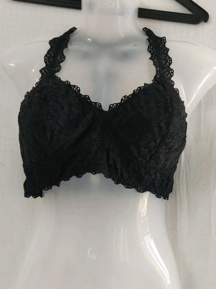 Felina Elegant Black Lace Bra