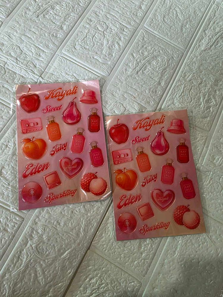 Cute Aesthetic kayali Stickers Set