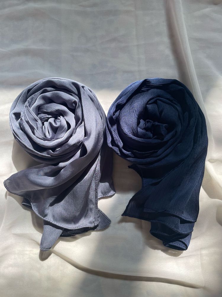 Imported Muna Satin Hijab Combo