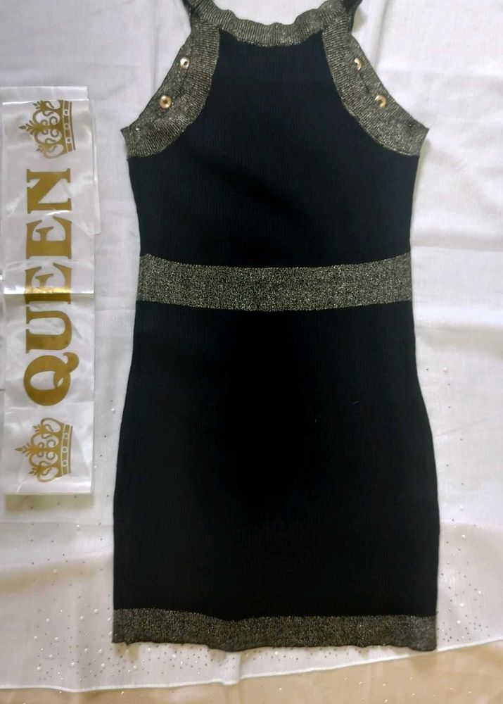 Black &amp; Gold Bodycon