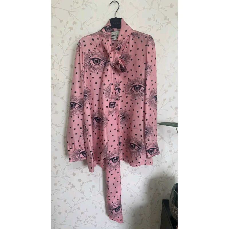 Eye Print y2k shirt