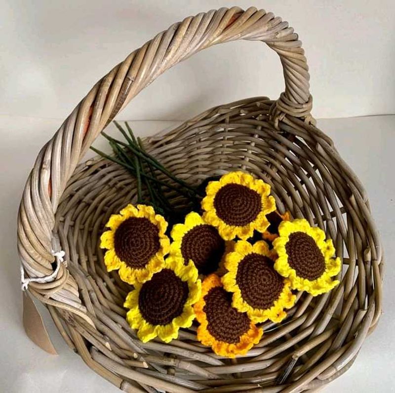 Crochet Sunflower