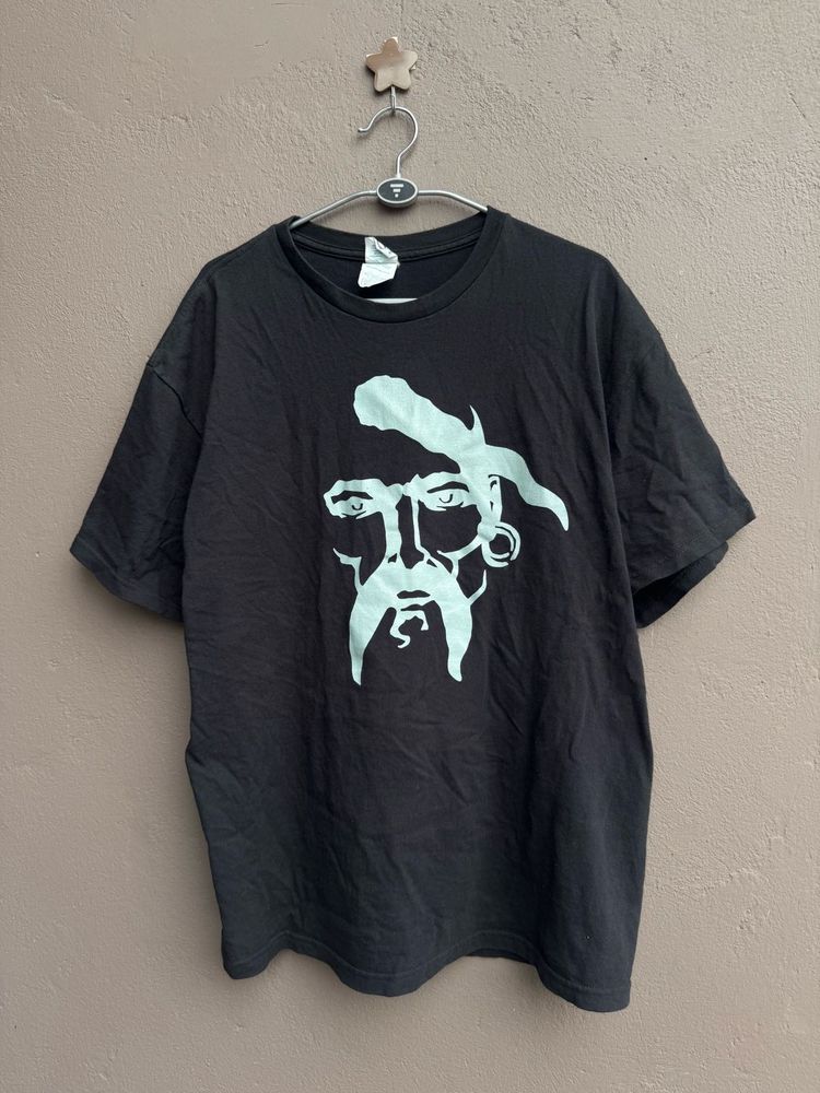 Black Graphic Print T-Shirt