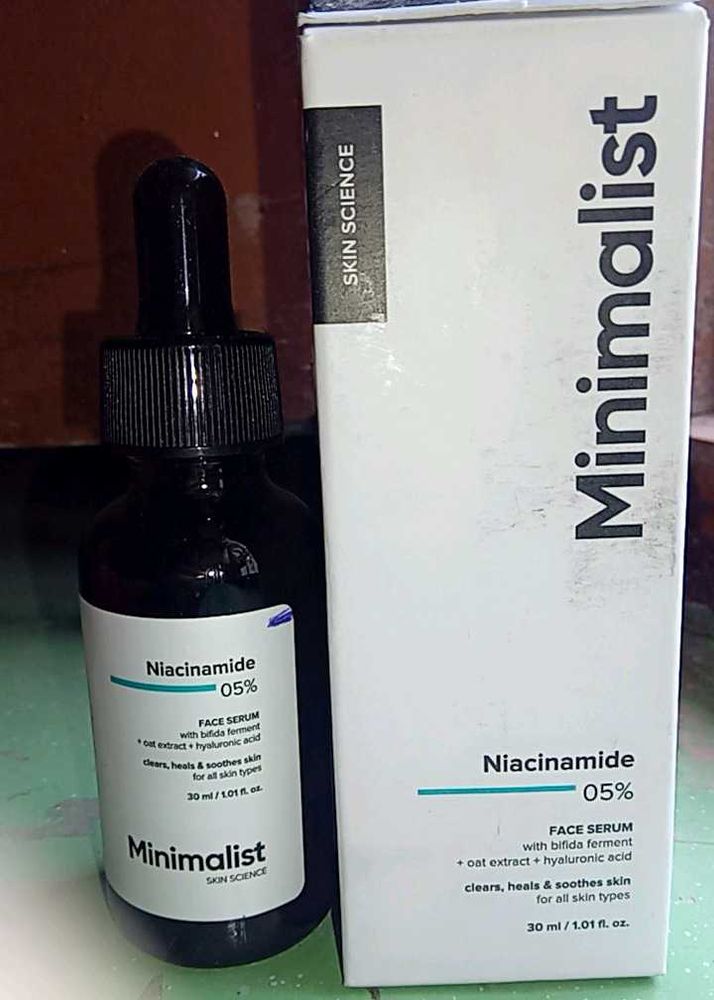 niacinamide 5% minimalist face serum