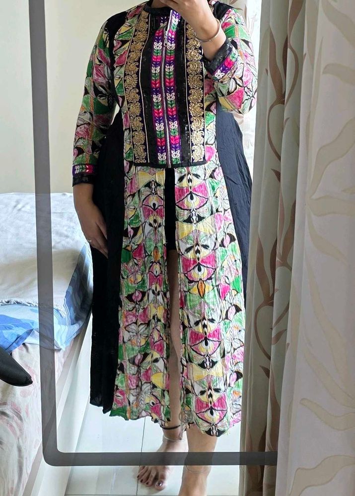 Vibrant Embroidered Kurta