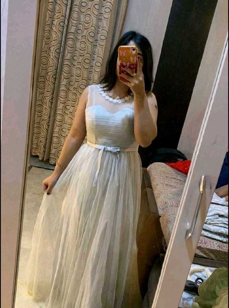 Elegant  Tulle Gown