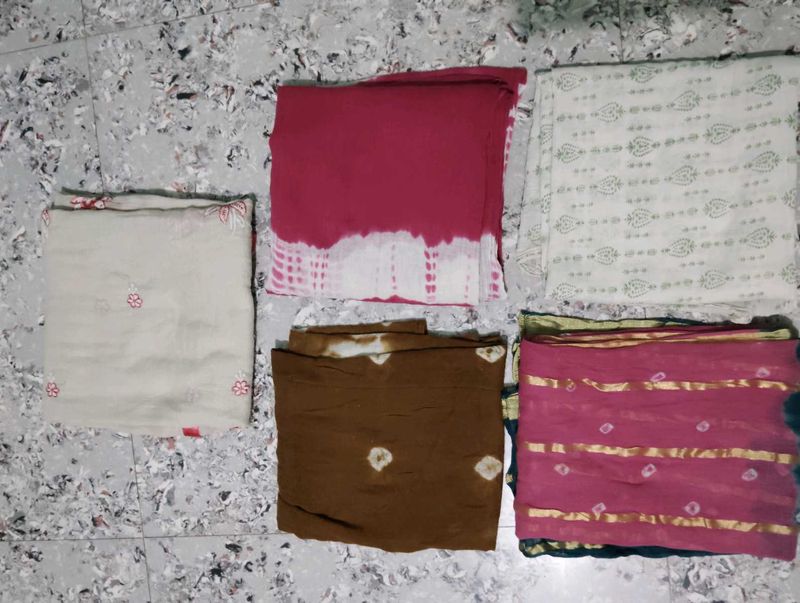 Assorted Dupattas - Set of 5