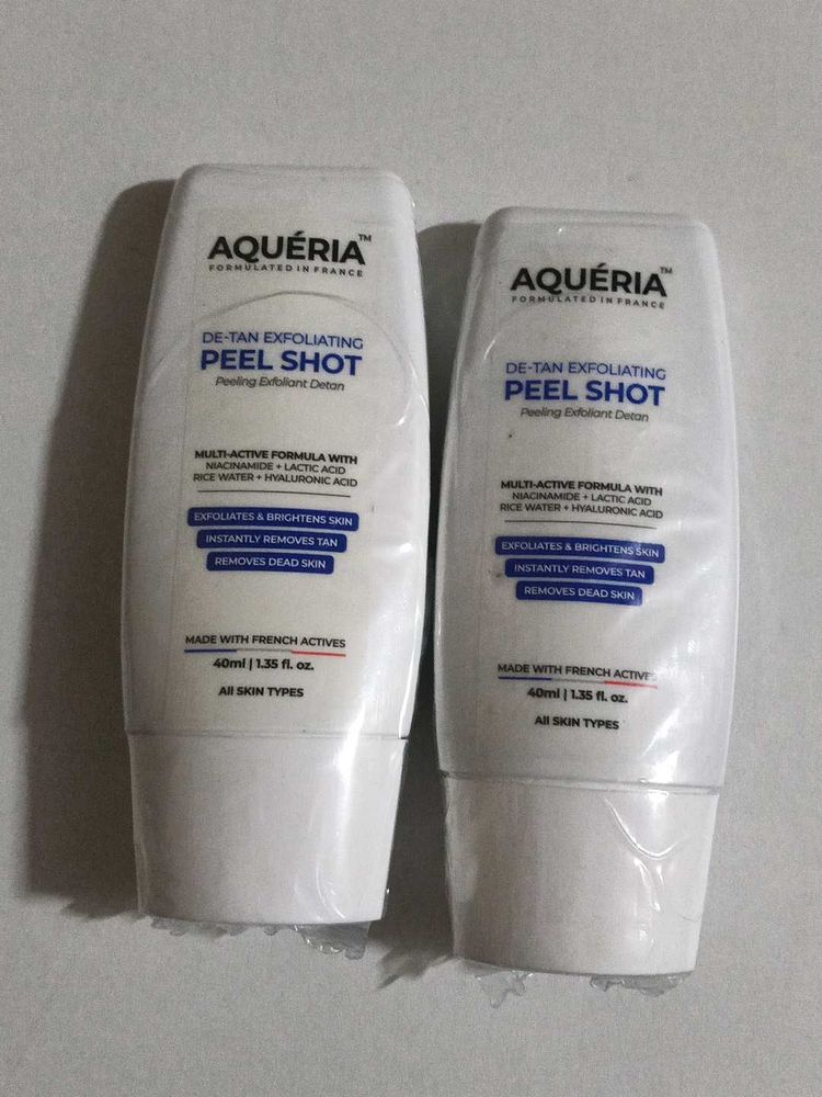 Aqueria Peel Shot pack of 2