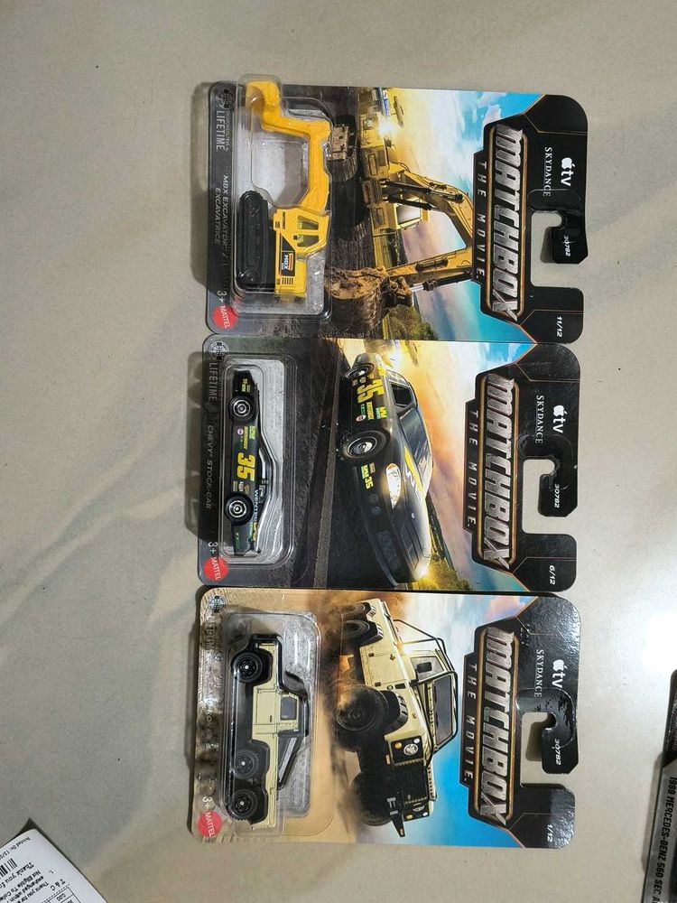 MATCHBOX THE MOVIE CARS SET COMBO