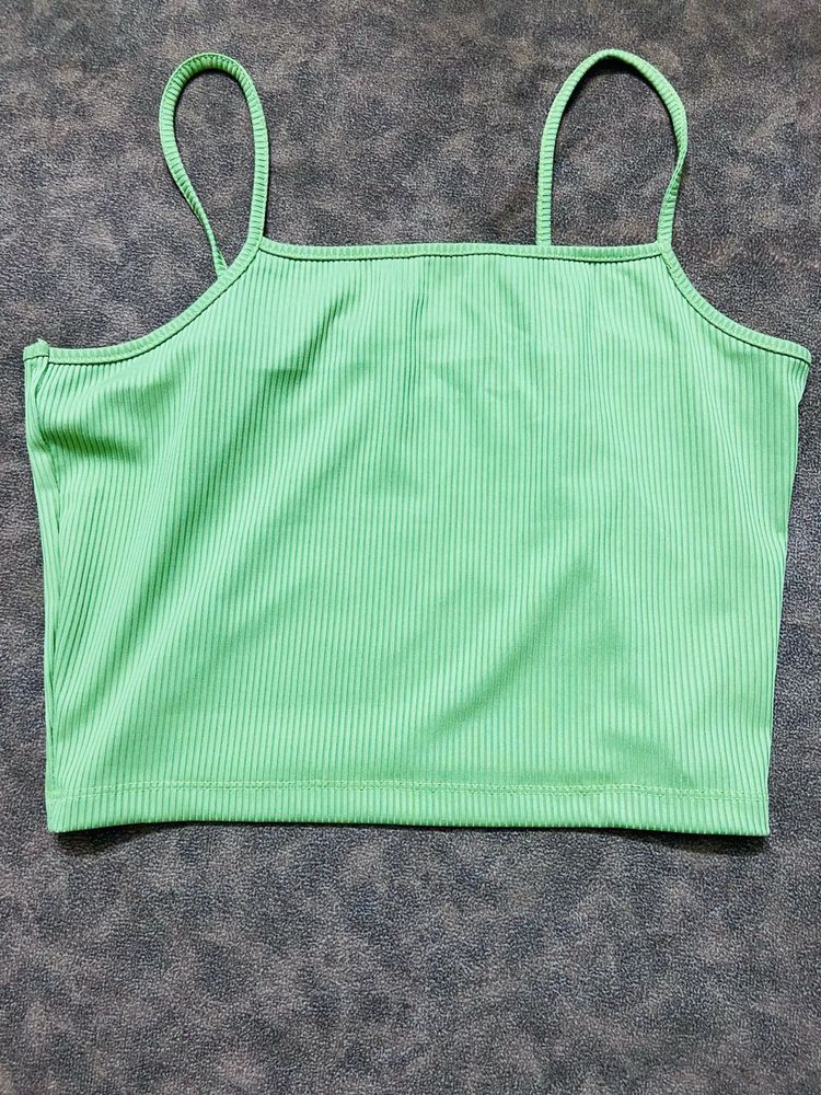 cute green cami Top