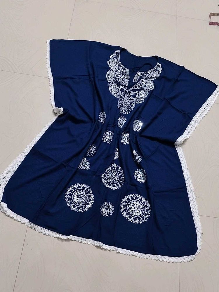 Navy Blue Kaftan💙