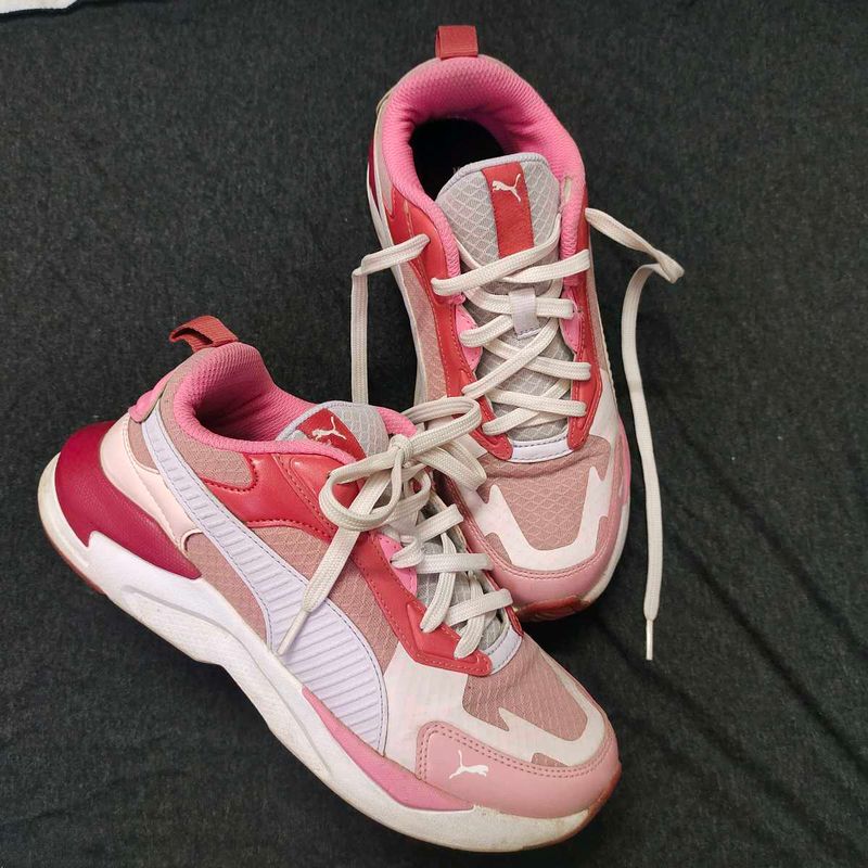 Original Pink Puma Sneakers