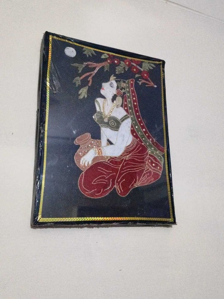 Exquisite Indian Woman Wall Art