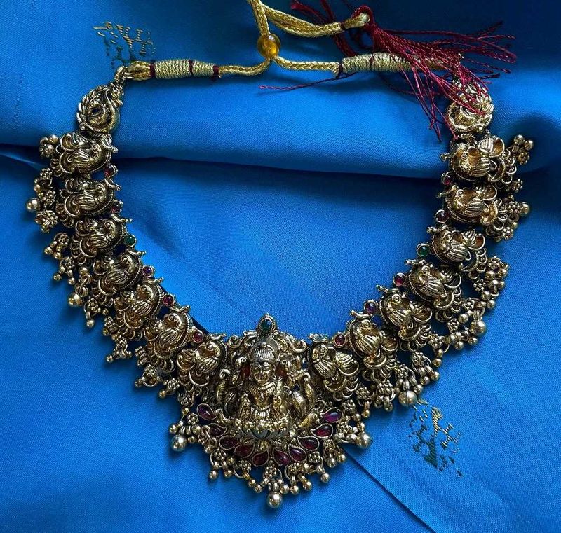 Exquisite Antique Lakshmi Necklace