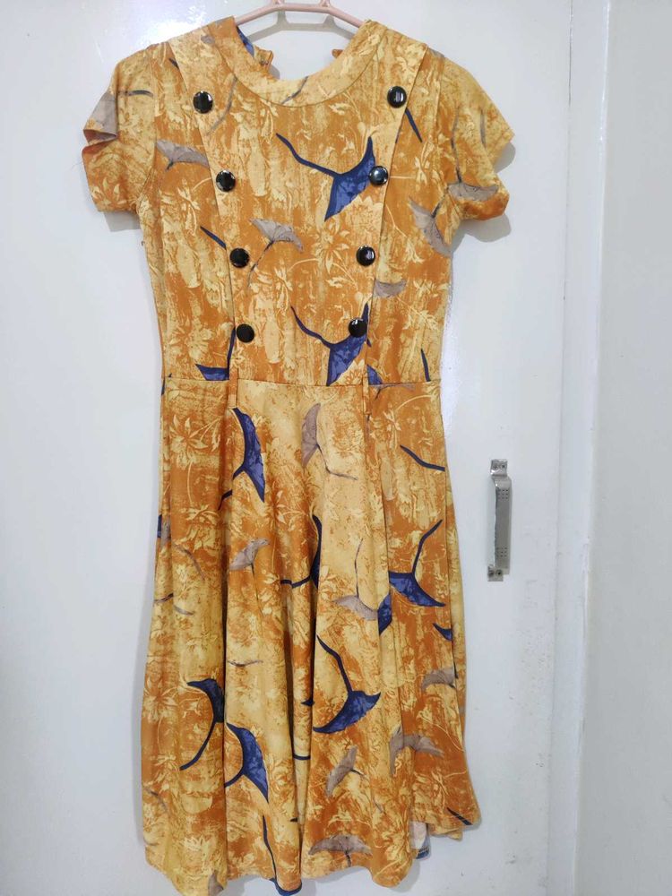 Floral Print Casual Dress