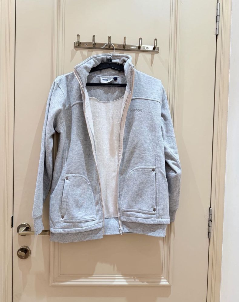 Reebok Grey Zip-Up Jacket