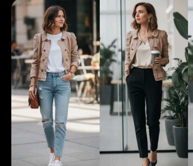 Stylish Beige Jacket
