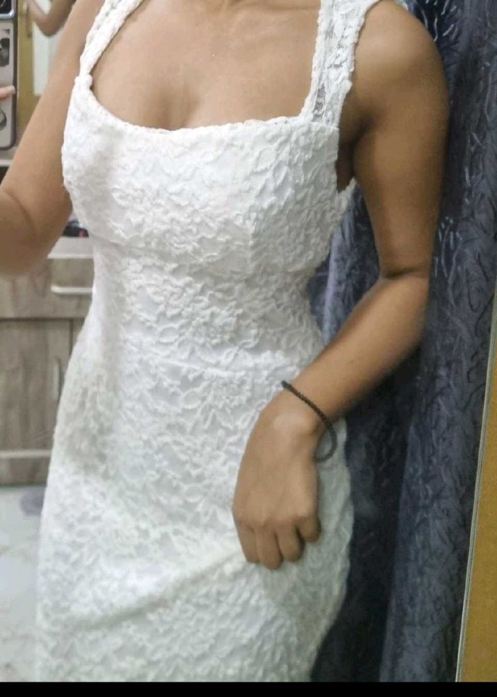 White Lace Dress
