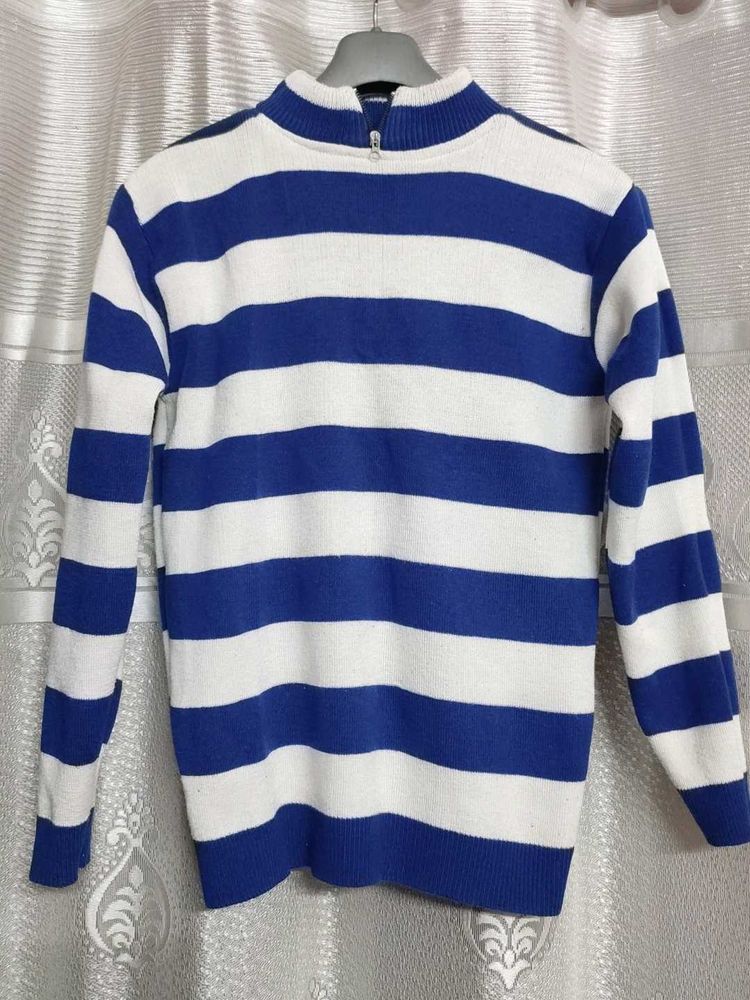Striped Pullover Sweater