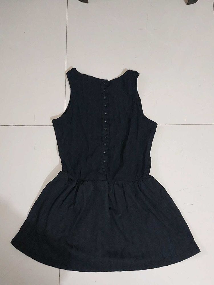 New Chic backless Button-Up Dress