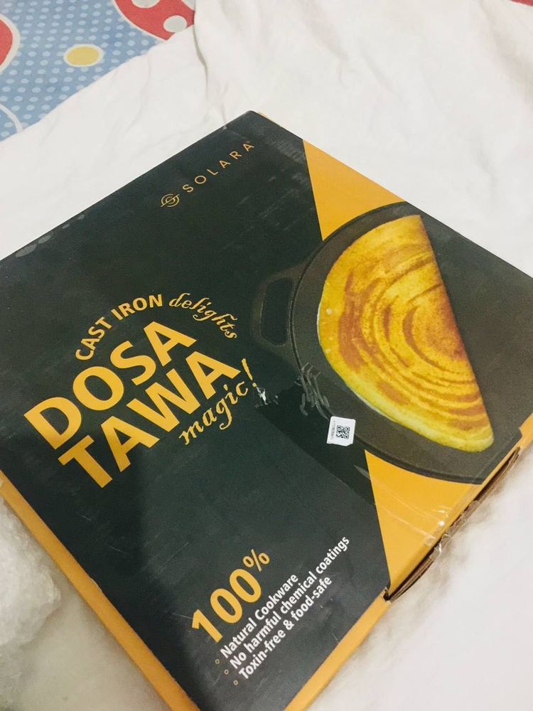 Solara Cast Iron Dosa Tawa Magic😋