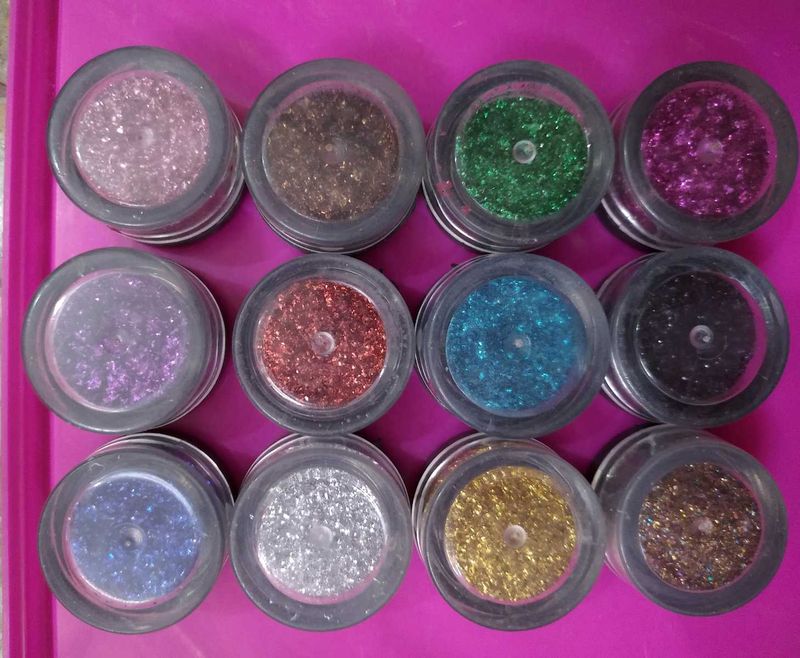 MAC Translucide Shimmer/Glitter Lot