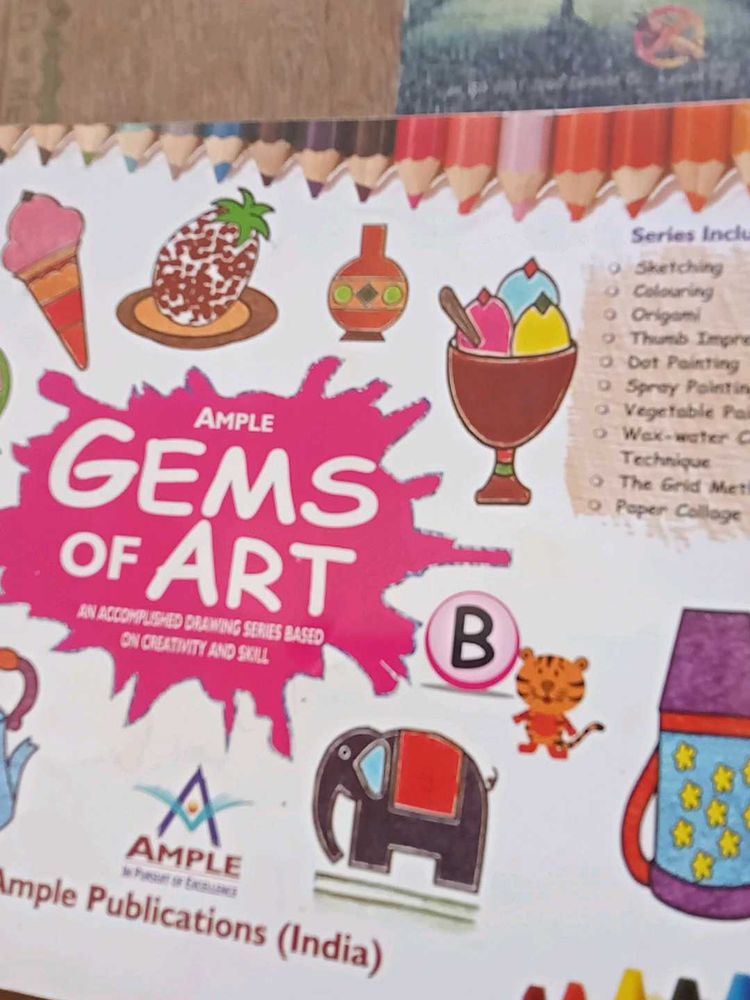 Ample Gems of Art Drawing Book