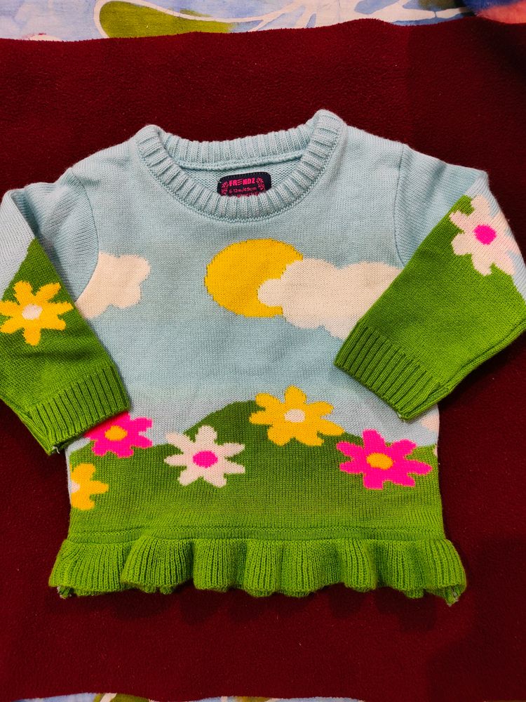 BRAND New Baby girl sweater