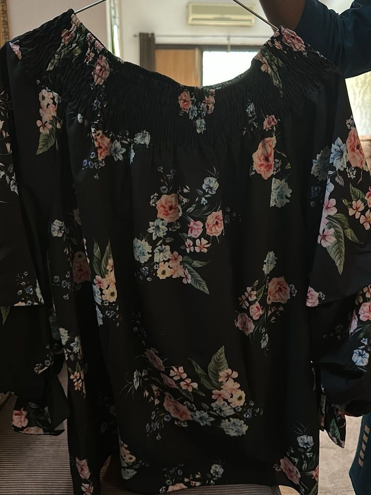 Floral Off-Shoulder Top
