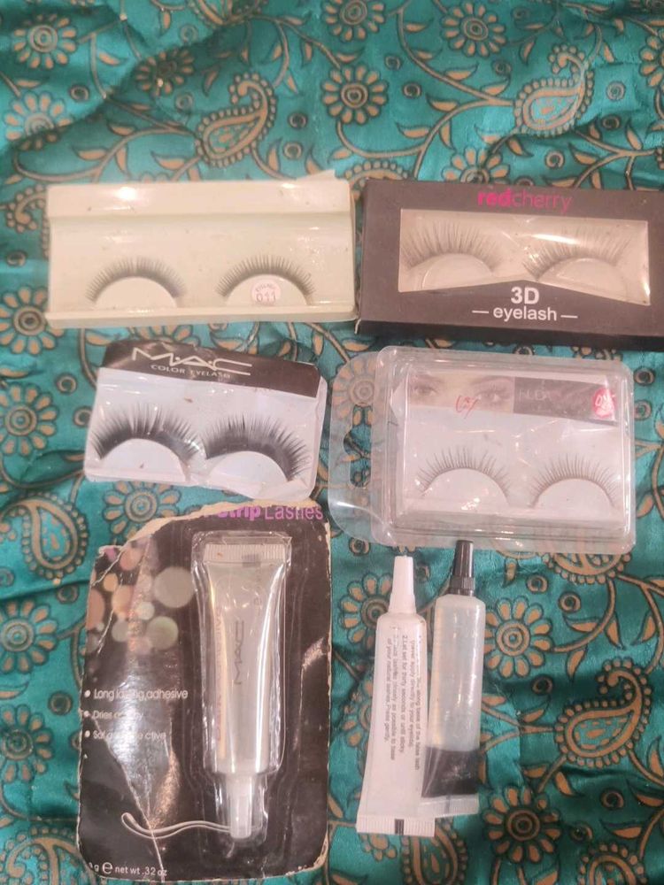 False Lashes &amp; Adhesive Lot