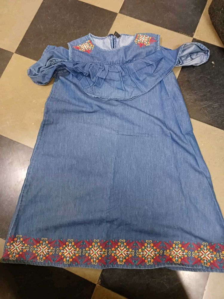 Denim Frock