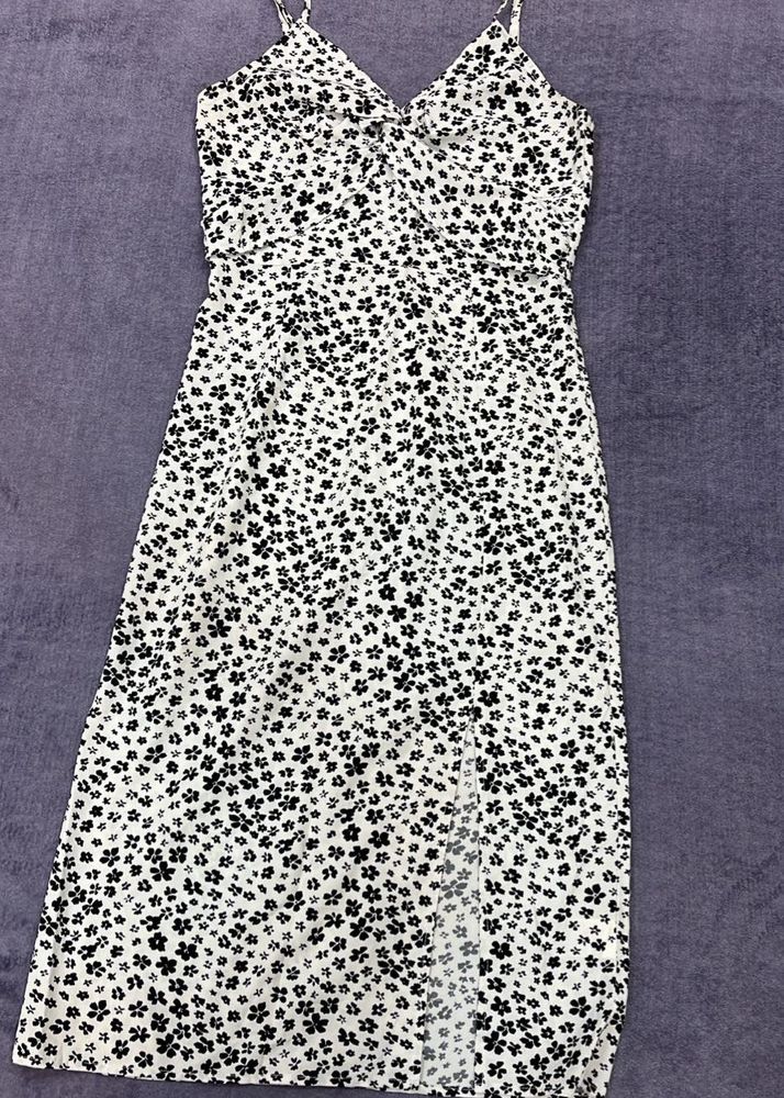 Floral Print Midi Dress