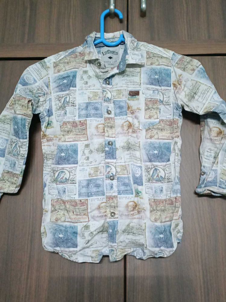 Lee Cooper  Printed Shirt