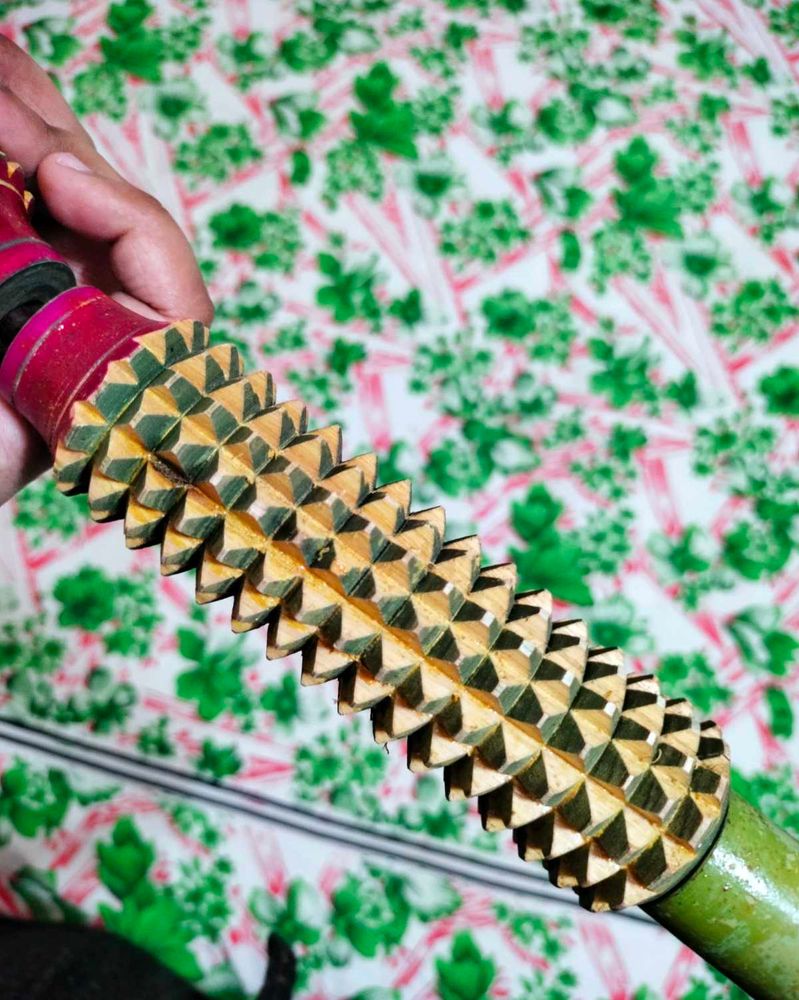 Wooden Acupressure Massage Roller