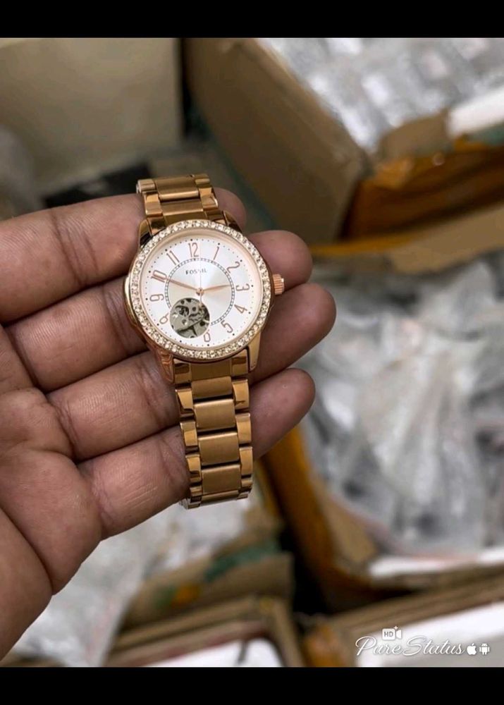 Fossil Rose Gold Ladies Watch