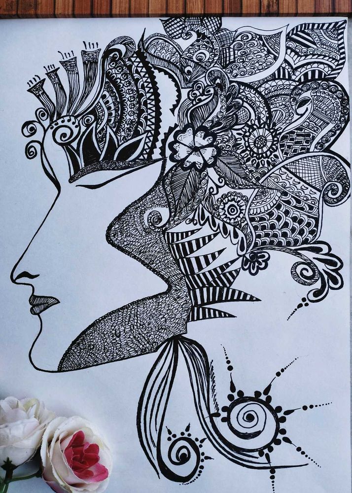 🥀Intricate Doodle Art🥀
