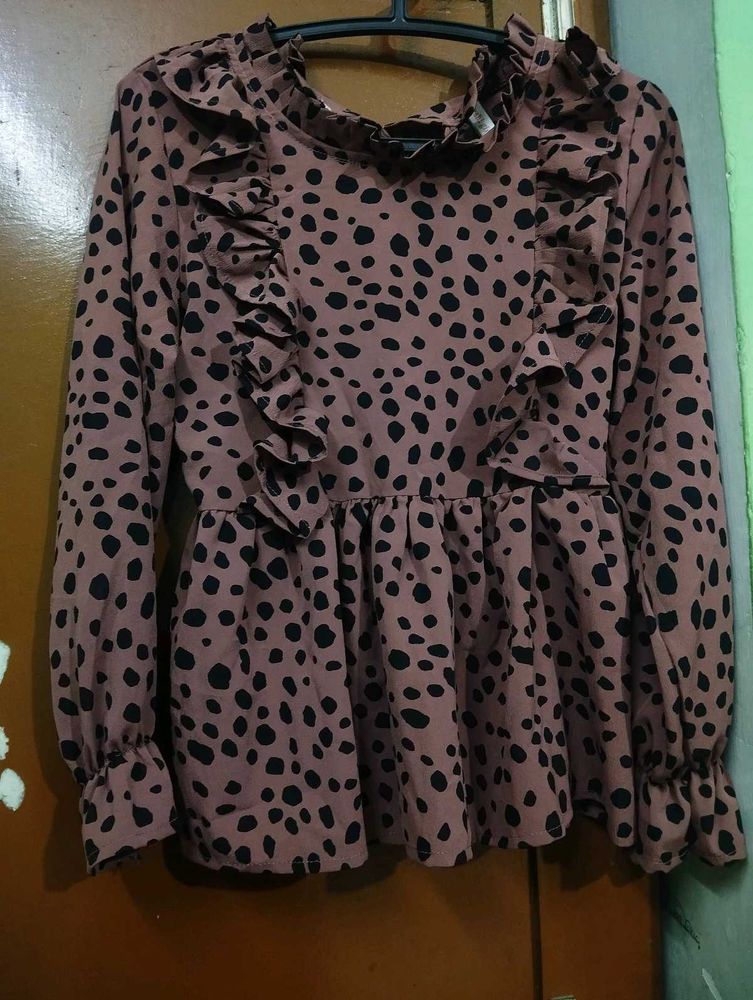 Combo Offer!!!METRO-FASHION Top|Cute Mauve Coloure